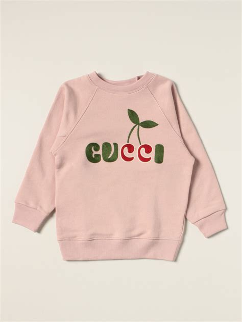 cherry gucci shirt|Gucci pink sweatshirt.